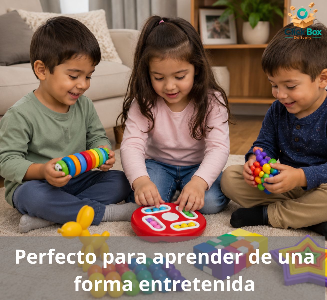 KIT SENSORIAL MONTESSORI, ¡MÁS DE 20 FORMAS DIFERENTES DE JUGAR!- ¡Envío gratis!